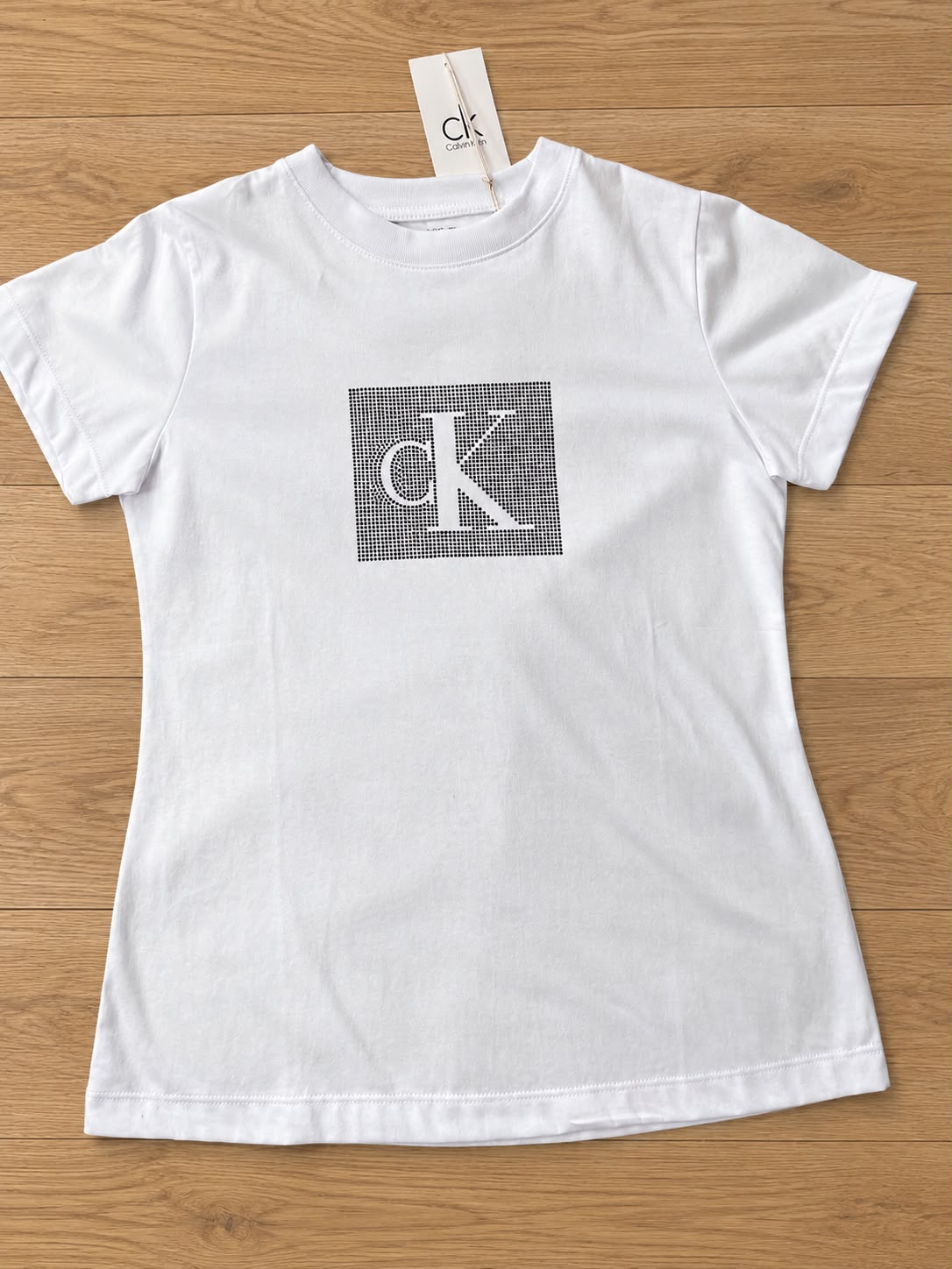 remera calvin CK Brillos
